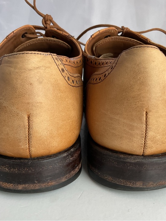 ROBERT TALBOTT Brown Leather Wingtip Brogue Oxford Dress Shoes Men’s Size 9.5 main image 9